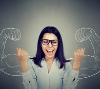 Stockfoto Frauenpower